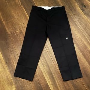 Black dickies loose fit black pants brand new